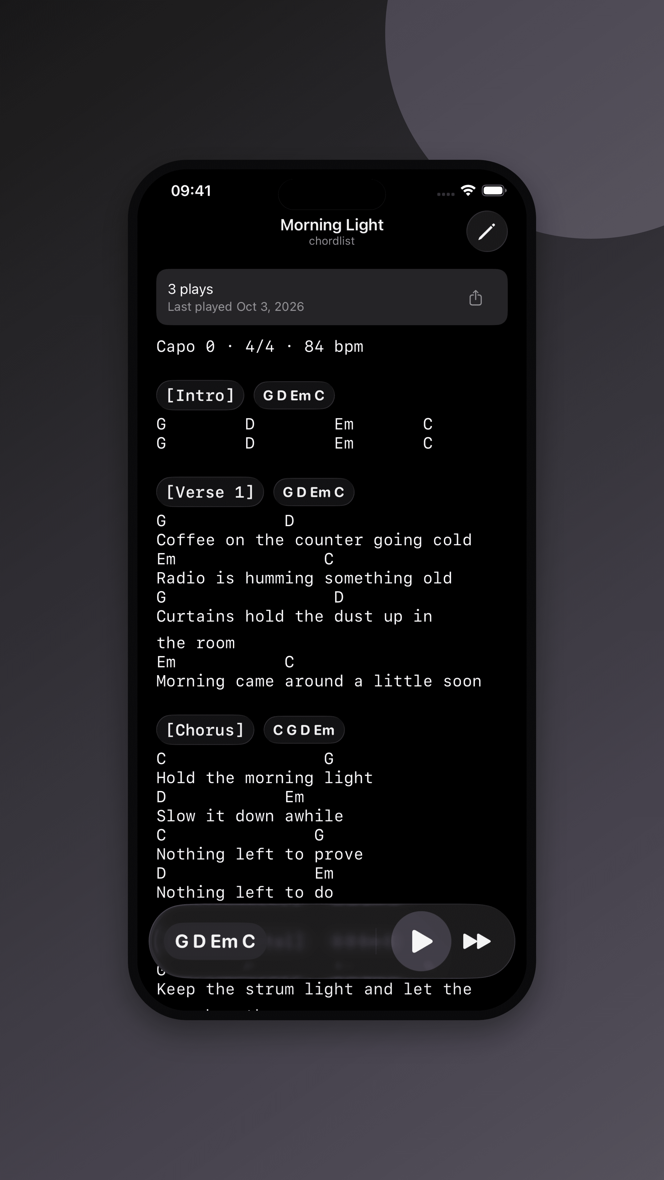 In-App Event details page App Store creative asset, English, classic treatment.
